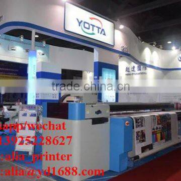 3.2m price solvent printer pvc eco solvent printer with 6pcs 1024 print head with High resolution high speed