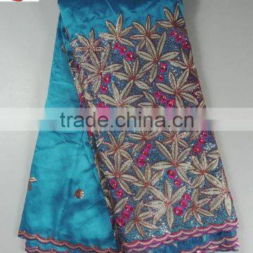 Chowleedee CL11-36 Wholesale Good Quality African George Lace Fabic for Sale photo-3