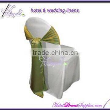 sage green cheap chair sashes, sage green satin sashes for special events, wedding chair covers