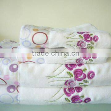 100% cotton towels sets