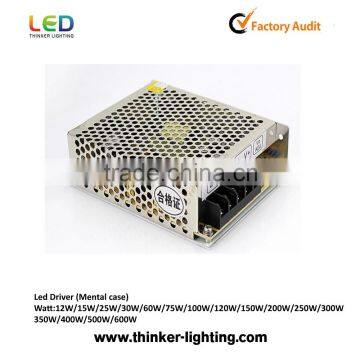 None-waterproof 60w constant voltage 12v/24v power supply for sale