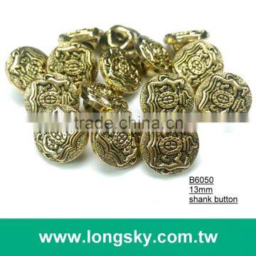 (#B6050/13mm) 20L Royalty Stylish Small Shank Buttons for Jacket photo-2