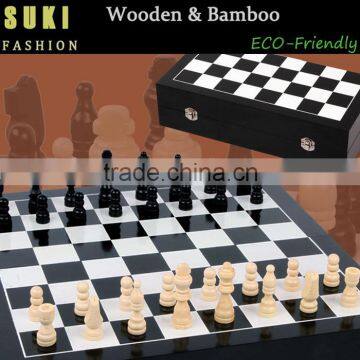 Plastic international chess folding wood plastic chess board