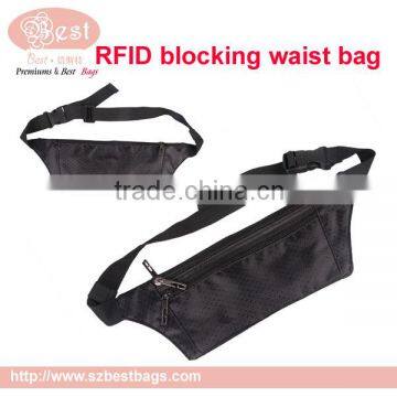 cheap colorful RFID blocking waist bag