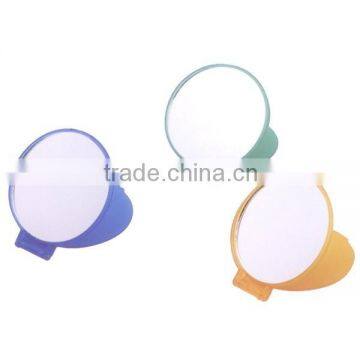 Colorful small plastic foldable cosmetic mirror