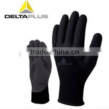 PVC-coated in terry acrylic cold resistant safety gloves