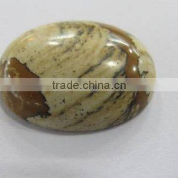 Picture Jasper oval cabs-loose gemstone and semi precious stone cabochon beads for jewelry components