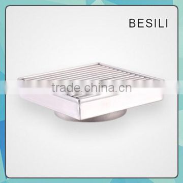 stainless steel shower floor grate drain