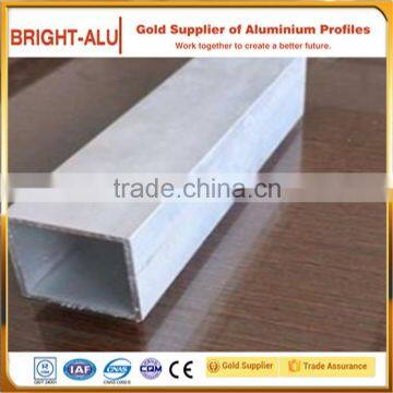 Different shape aluminum extrusion profiles section tubes aluminum pipe for furniture making