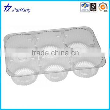 Plastic bakery packaging tray