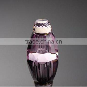 2015 Wholesale China New design Perfume Crystal Glass Empty Perfume Bottles