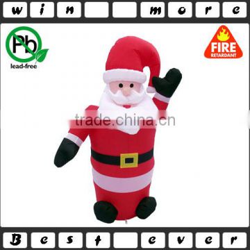 outhouse christmas inflatable santa claus decorations