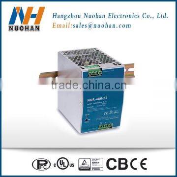 Meanwell NDR-480-48 480w Single Ouput Industrial DIN RAIL 10A 48V Slim Single Phase