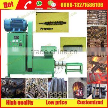 Professional screw press type biomass briquette charcoal making machine for sale