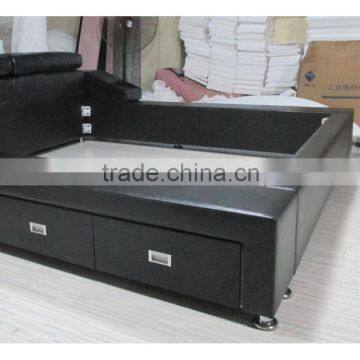 2015 The Latest Modern Fashion Boutique Leather Bed SY10049 photo-6