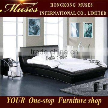 2014 hot sale leather bedroom furniture, bedroom furniture B9024