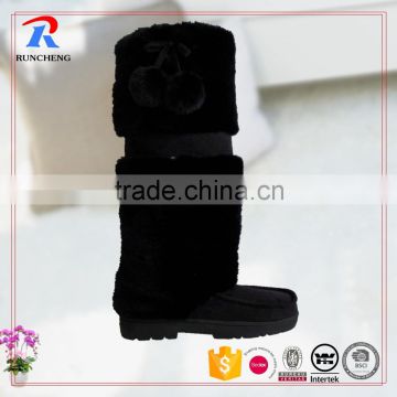 buy china black warm slipper with factory