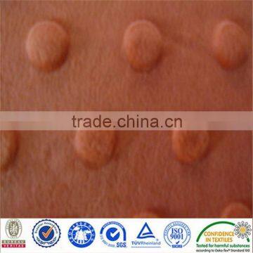 Super Soft Minky Dot Baby Blanket Printed With Teddy Bear photo-2