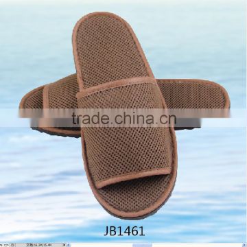 Breathable Mesh Material Open toe Disposable Slippers for Hotel Guest