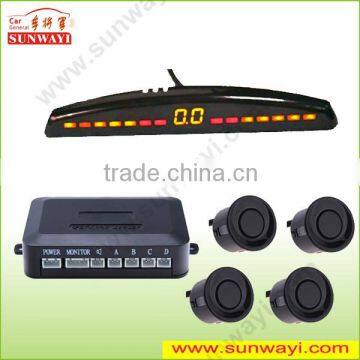 length Led car alarm reverse parking sensor system