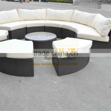 FCO-2059 round corner sectional sofa/luxury hotel furniture made in china