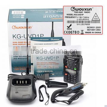 Wouxun KG-UVD1P 2M&70CM UV 136-174& 400-480MHz PMR BOS Funkgerat Walkie-Talkies_1