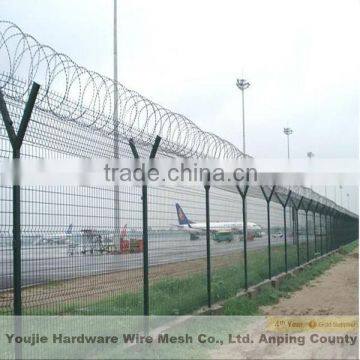 razor barbed wire fence