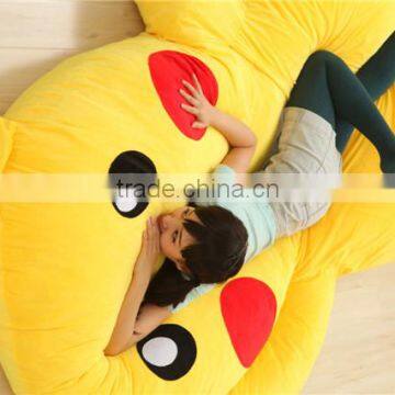 Newest Design Japan Stuffed Giant Pikachu Plush Bed Mattress With Memory Foam Sleepsuit Pokemon go Airbed Pikachu Mattress Sofa photo-5