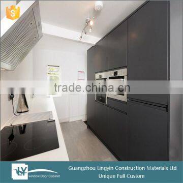 2015 UV satin color combination Lacquer Kitchen Cabinet,Kitchen set Furniture,Kitchen Cabinetry For African Cabinets Project