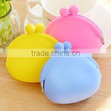 Fashion Colorful Jelly Silicone Coin Purse/wallet for Promotion
