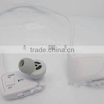 2013 new product hot selling waterproof wireless SD MP3 sports earphone from shenzhen factory