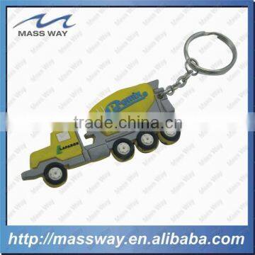 Injection Promotional Custom 3D Car Shape Soft PVC Rubber Key Chain photo-3