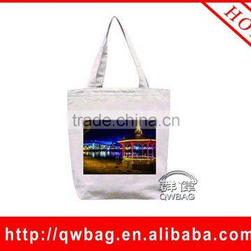 customized logo canvas tote bag promotional cotton canvas bag