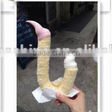 Stainless Steel Jipangyi Hollow Tube Corn Extruder Machine Ice Cream Corn Puffing Machine