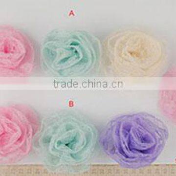 Fashion Rose Flower Hair Clip Wholesale Fashion Children Hair clip 2014 New Arrivals