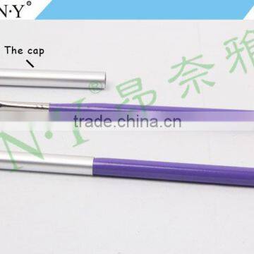 ANY Nail Art School Using Black Acrylic Handle Mini UV Gel Brush Cheap Price photo-5