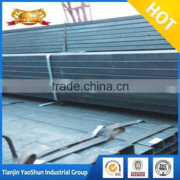 40x40 black steel square pipe / steel hollow tube