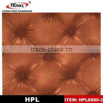 Decorative floor metal panels