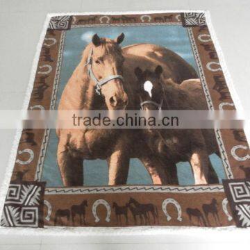 Sherpa Throw Blanket Knit and Printed Raschel Throw Rev Sherpa photo-2