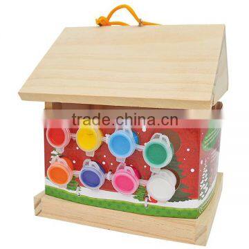 2016 Wholesale FSC Handamde Custom Cheap Wooden Bird House