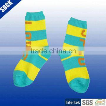 Young girl cartoon tube socks