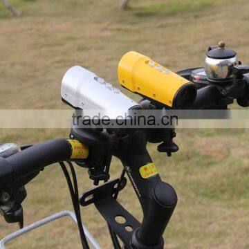 Tandem bicycle accessories of full hd 720p waterproof digital camera