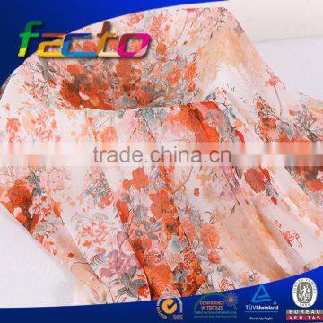 Cheap Warp Knitted High Quality Chiffon Digital Print Fabric For Maxi Dress