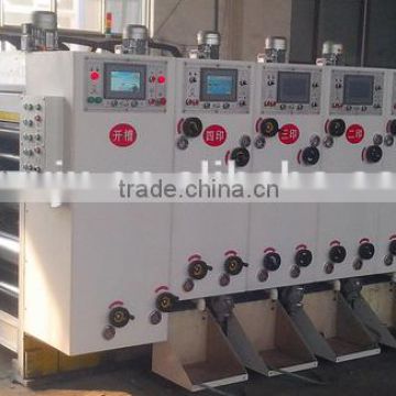 Cartonboard Printing and Slotting Die-Cutting Machine