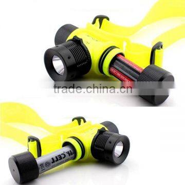 POPPAS FT50 IPX8 Waterproof Submersible Diving Lamp Headlamp For Underwater Lightin photo-4