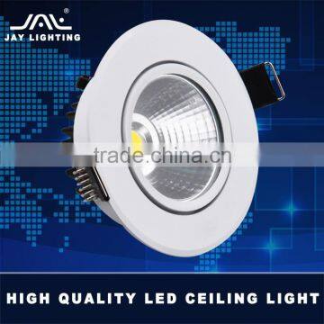 China recessed led hidden ceiling lighting , new special LED aluminum ceiling light , Sanan chips spot ceiling lightings 12W
