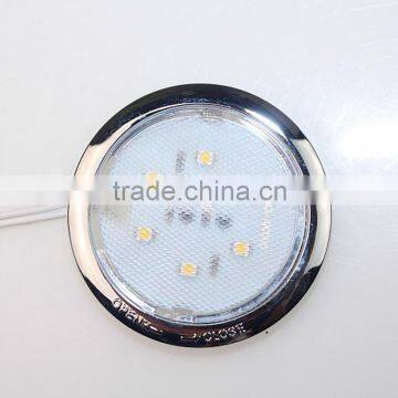 Set of 4 LED Cabinet Light / 5Watt Warm White LED Cabinet Lighting Kits (Surface & Recessed Mount)
