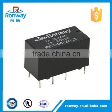 Ronway hot sale subminiature power relay suit for pc board 4078
