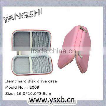 Dustproof rigid customize hard drive external bag