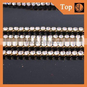 Strass Roll Rhinestone Close Cup Chain Rhinestone Lace Roll Chain photo-5